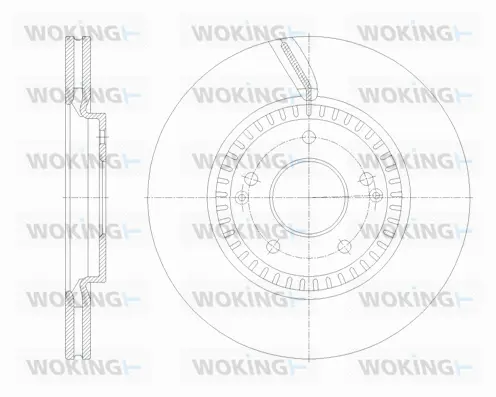 Brake Disc (D62115.10)