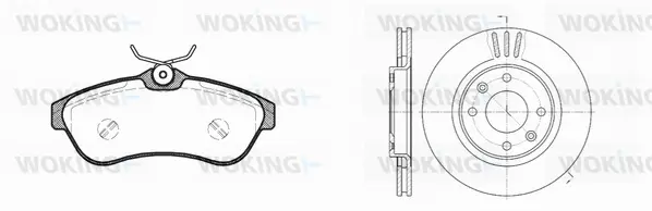 Brake Kit, disc brake (89803.00)