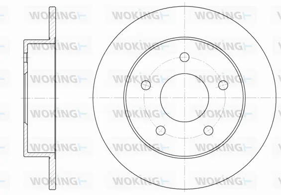 Brake Disc (D6574.00)