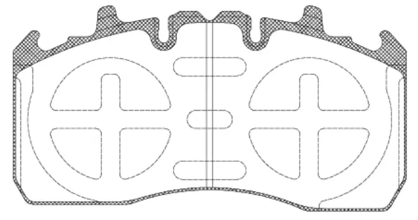 Brake Pad Set, disc brake (JSA 12833.10)