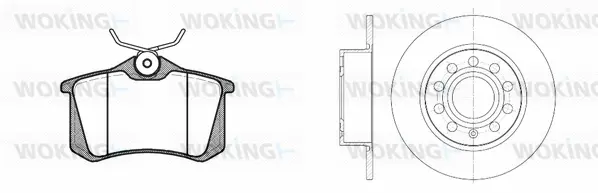 Brake Kit, disc brake (83633.06)