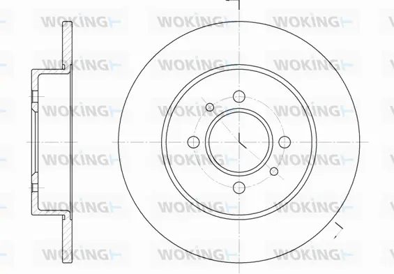 Brake Disc (D6239.00)