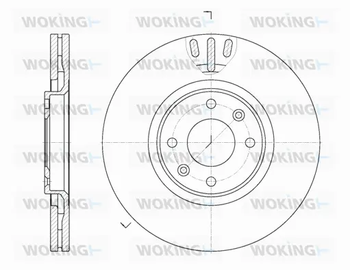 Brake Disc (D6657.10)