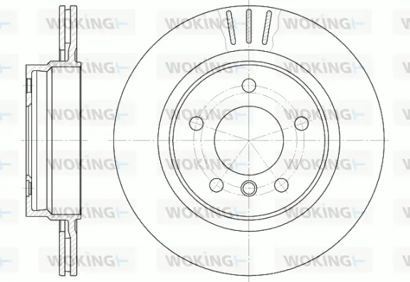 Brake Disc (D6722.10)