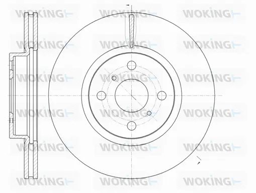 Brake Disc (D61006.10)
