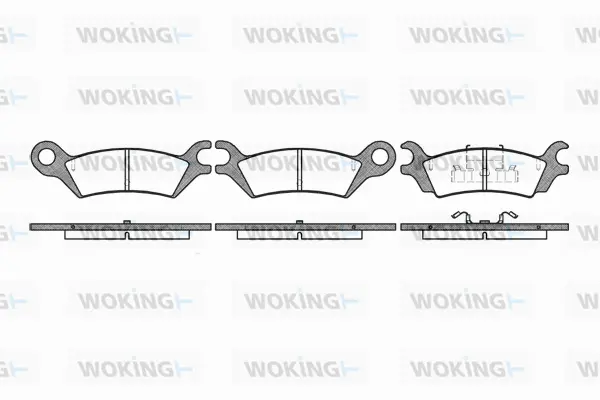 Brake Pad Set, disc brake (P0583.10)