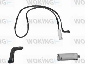 Warning Contact, brake pad wear (001067)