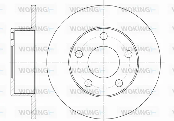 Brake Disc (D6803.00)