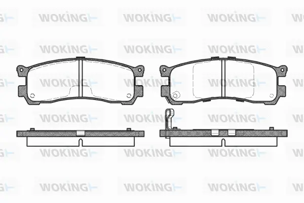 Brake Pad Set, disc brake (P2993.21)
