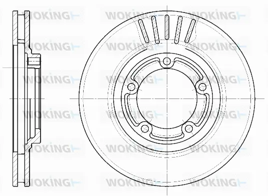 Brake Disc (D6636.10)