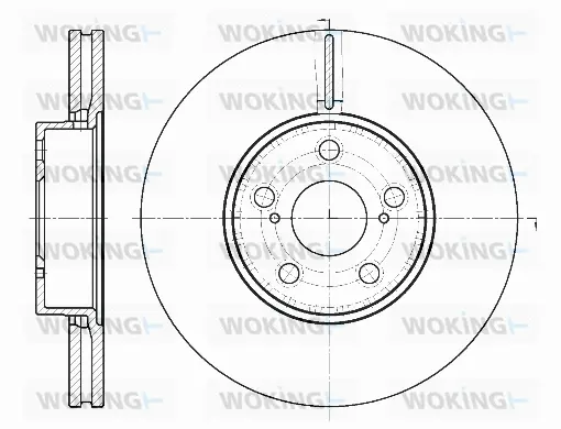Brake Disc (D6887.10)