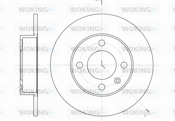 Brake Disc (D6616.00)