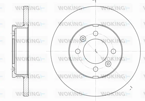 Brake Disc (D6104.00)