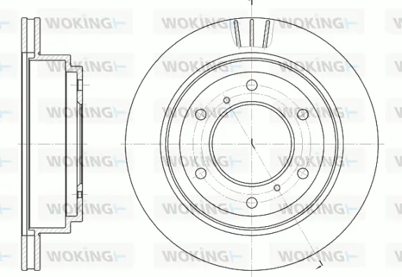 Brake Disc (D6955.10)