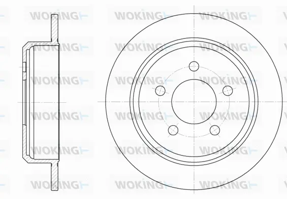 Brake Disc (D6913.00)