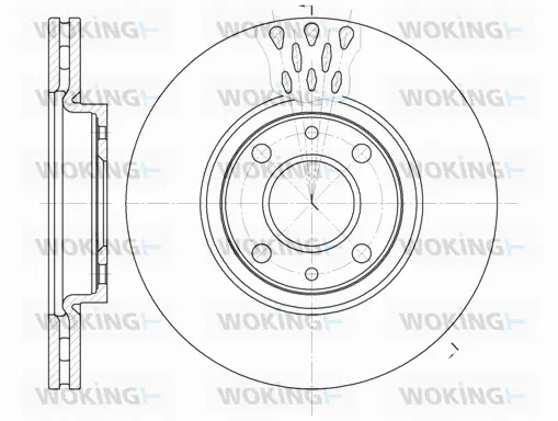 Brake Disc (D6443.10)