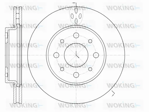 Brake Disc (D6745.10)