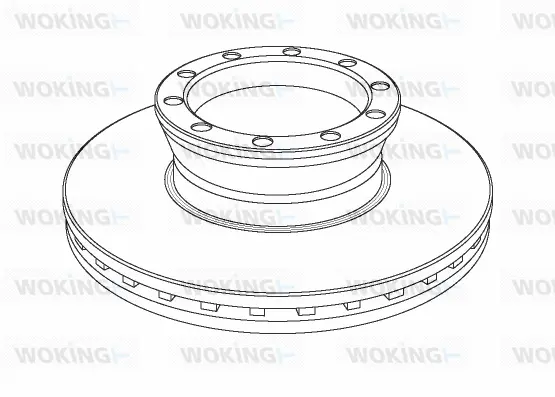 Brake Disc (NSA1041.20)