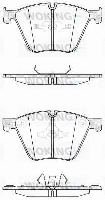 Brake Pad Set, disc brake (P15193.20)