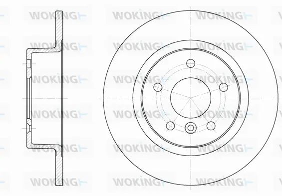 Brake Disc (D6506.00)