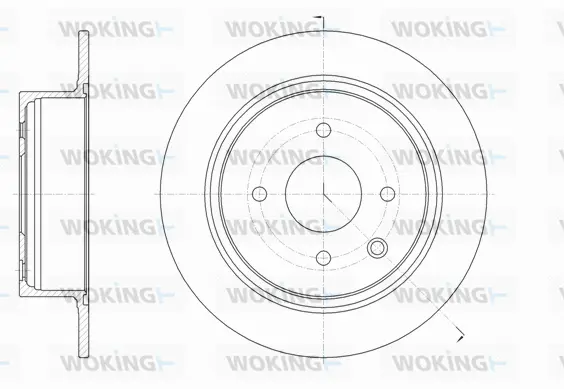 Brake Disc (D61579.00)
