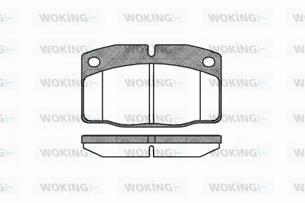 Brake Pad Set, disc brake (P0013.20)