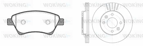Brake Kit, disc brake (88763.00)