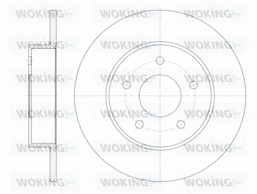 Brake Disc (D6820.00)