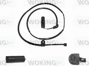 Warning Contact, brake pad wear (001074)