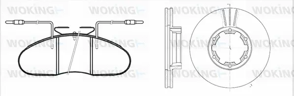 Brake Kit, disc brake (81483.00)