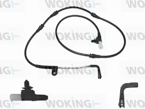 Warning Contact, brake pad wear (001084)