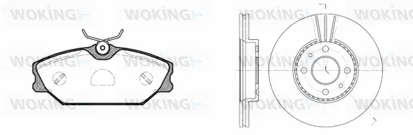 Brake Kit, disc brake (83083.04)