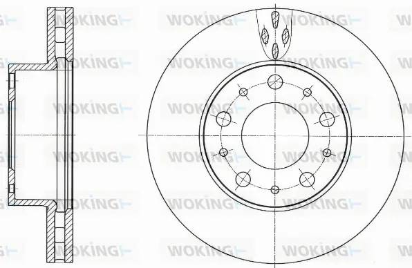 Brake Disc (D61015.10)
