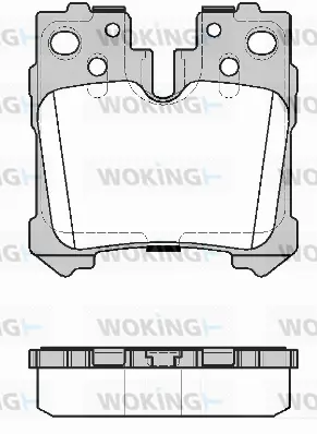 Brake Pad Set, disc brake (P12213.20)