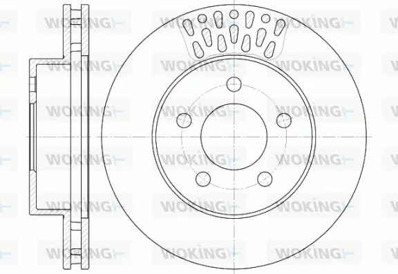 Brake Disc (D6895.10)