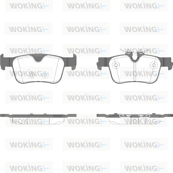 Brake Pad Set, disc brake (P14513.11)