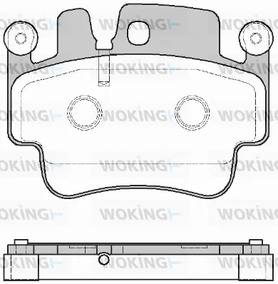 Brake Pad Set, disc brake (P8823.00)