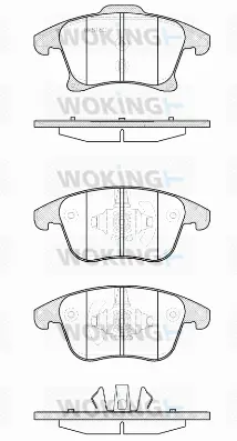 Brake Pad Set, disc brake (P13493.20)