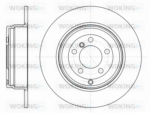 Brake Disc (D61381.00)