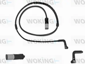 Warning Contact, brake pad wear (001080)