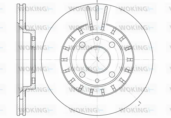 Brake Disc (D6828.10)