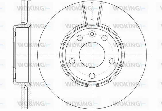 Brake Disc (D6682.10)