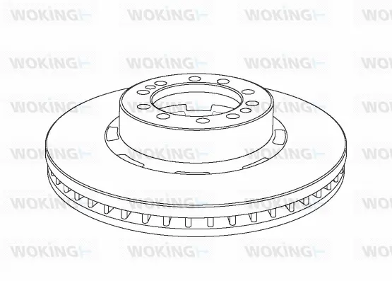 Brake Disc (NSA1074.20)