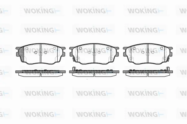 Brake Pad Set, disc brake (P9003.22)