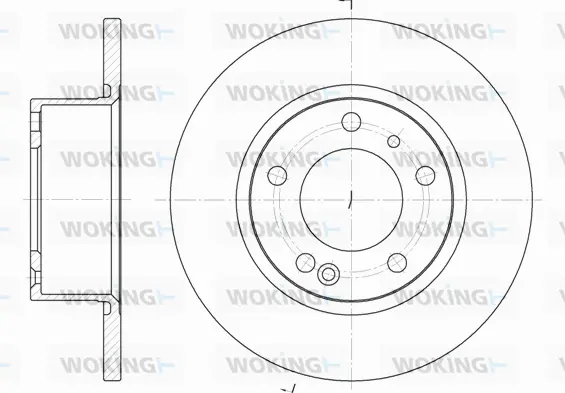 Brake Disc (D6141.00)