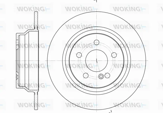 Brake Disc (D6787.00)