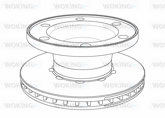 Brake Disc (NSA1076.20)