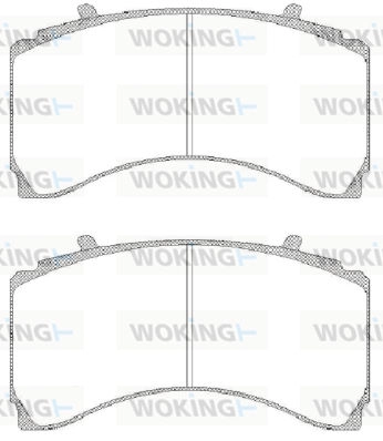 Brake Pad Set, disc brake (JSA 15793.11)