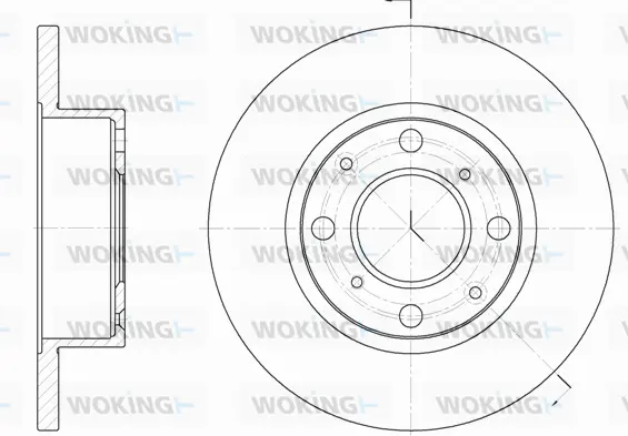 Brake Disc (D6041.00)
