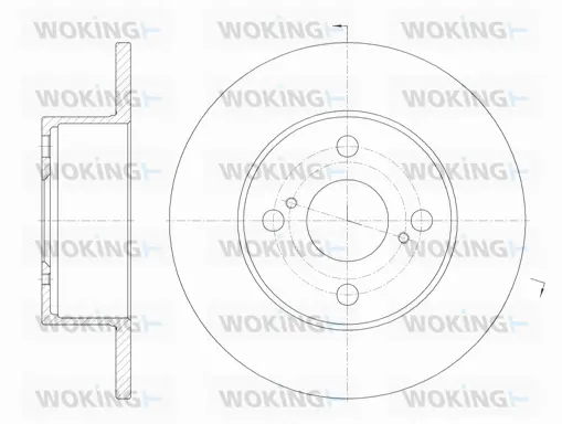 Brake Disc (D6871.00)